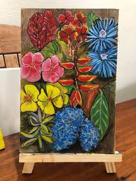 bouquet de fleur exotique