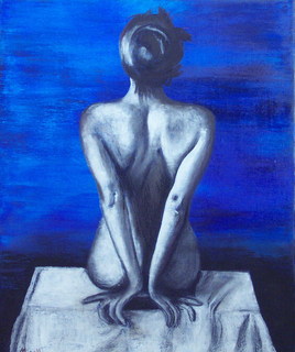 DOS NU - p&eacute;riode bleue