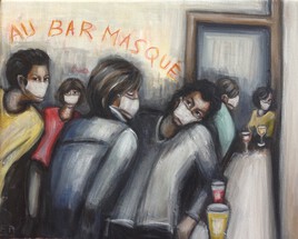 Au bar masqu&eacute;