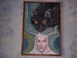 pens&eacute;e feline