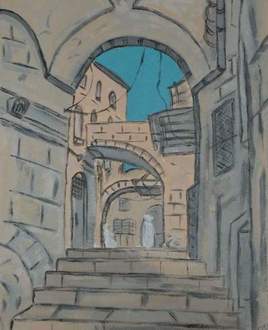 Jerusalem - old city street