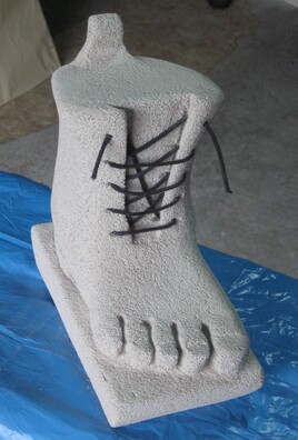 Pied chauss&eacute; / Septembre 2008