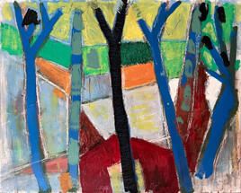 "&agrave; travers les arbres" par Andr&eacute; Guillou