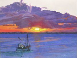 Retour de p&ecirc;che de la Solen