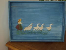 la demoiselle aux oies