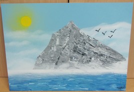 Montagne et Mer en Spraypainting