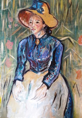 Repro van Gogh - Violette