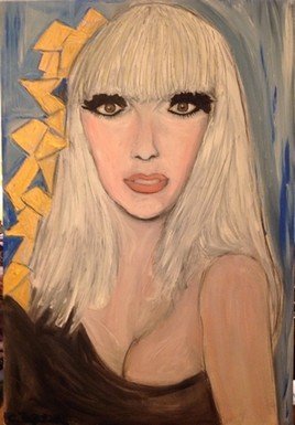 LADY GAGA FRAGILE ET SENSUELLE