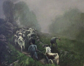 Mont&eacute;e &agrave; l'estive