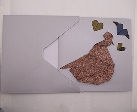 Carte de vœux d'amour ou d'amitié