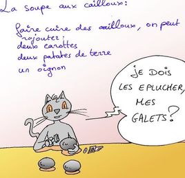 la recette de la soupe aux cailloux
