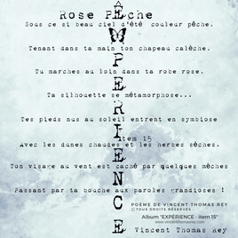 "Rose Pêche" album "Expérience - item 15"