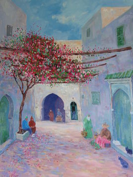 Ruelle à Tétouan (Maroc)