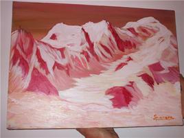 Massif Mont Blanc Rouge