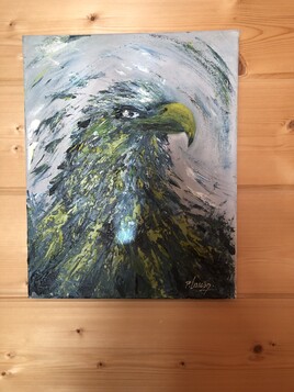 Portrait d aigle