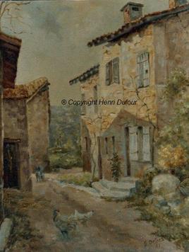 La maison de Bouchaud &agrave; Exideuil sur Vienne