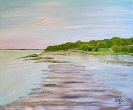 Le Cap Hornu / Huile sur toile / 33 x 41 cm / Novembre 2013