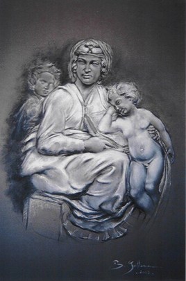 La Vierge &agrave; l' Enfant