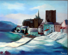 Hivers &agrave; St Sernin du Bois.