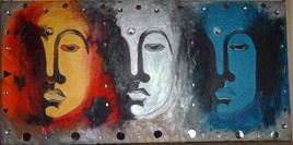 Tryptique des bouddha