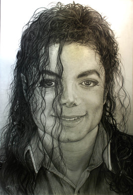 Michael Jackson crayon