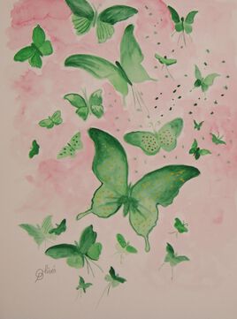 aquarelle papillon