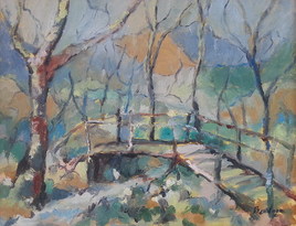 petit pont dans le bois