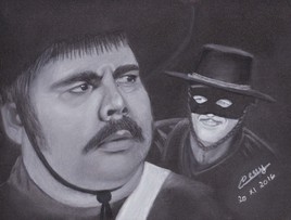 Sergent Garcia et Zorro