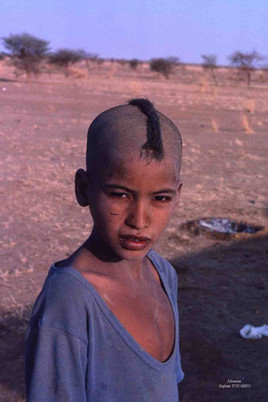 Moussa. Enfant Touareg. Tanezrouft