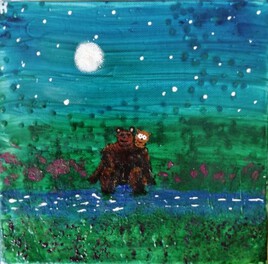 The Daddy Bear & The Mom Owl " Alone in the magic night "