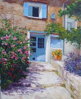 Maison en Provence, village d'Ampus.