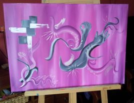 Une fleur &agrave; la main