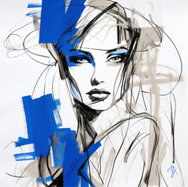 La fille aux yeux clairs...