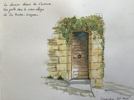 Vieille porte Dordogne