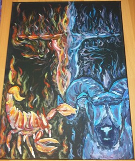 B&eacute;lier ascendant scorpion