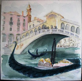 Venise - le pont du Rialto
