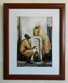 "The Water carrier" Kasbah, Algiers / حامل الماء"  القصبة، الجزائر"