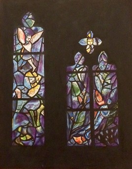 Reproduction de vitraux de marc chagall