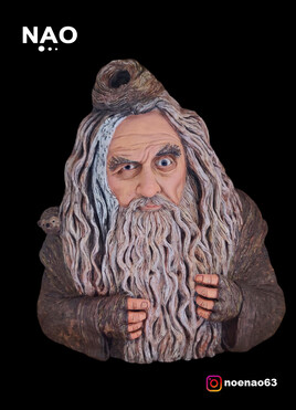 Sculpture de Radagast " The Hobbit"