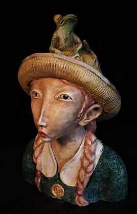 Sculpture " La grenouille "