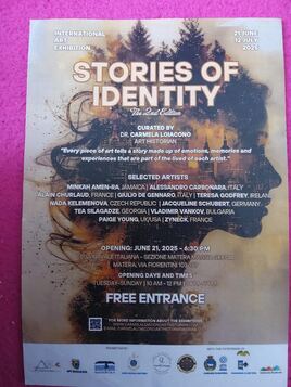 AFFICHE EXPO ZYNECK A MATERA ITALIE