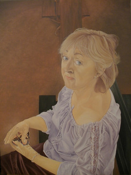 Maryse &agrave; la Place des Vosges