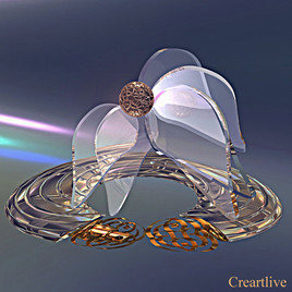 Bracelet &agrave; la fleur