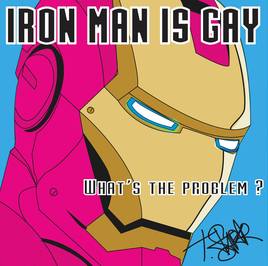 Iron man is gay