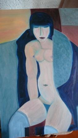 dans les couloirs du mus&eacute;e