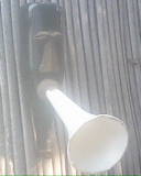 masque bouteille:homme a la fanfare