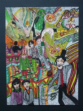 Le magicien et sa troupe