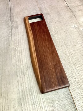 Planche de service en noyer noir