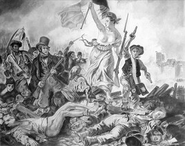 La liberté guidant le peuple d'Eugène Delacroix