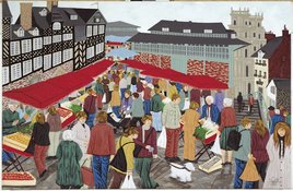 Le march&eacute; des Lices &agrave; Rennes